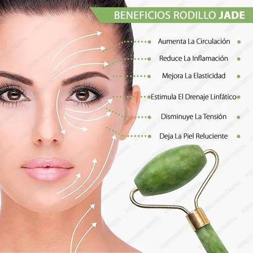 Rodillo de Jade Facial