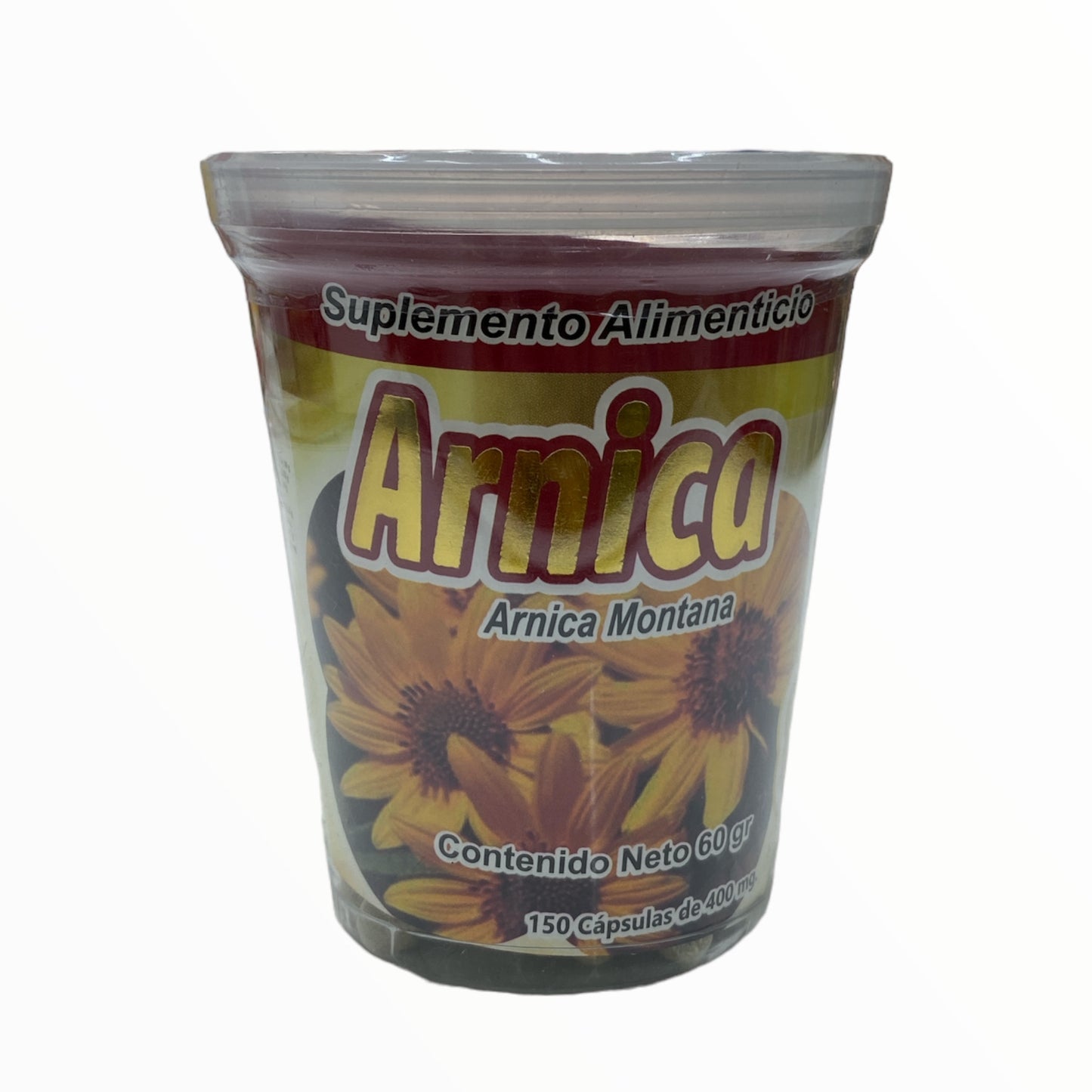Árnica Montana 150 cápsulas Herbomex