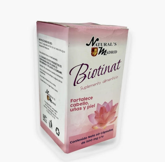 Biotinat 60 cápsulas Natural's Madrid