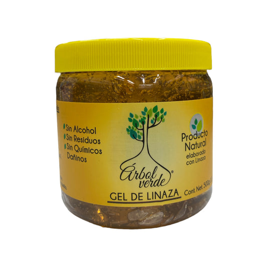 Gel de Linaza de 500 g Árbol Verde