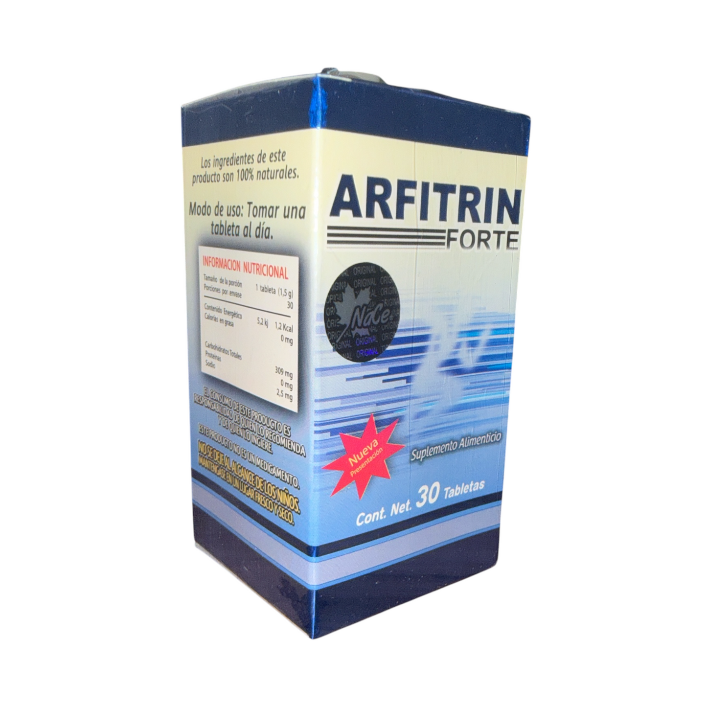 TAB ARFITRIN FORTE C/30 NACE NATURAL