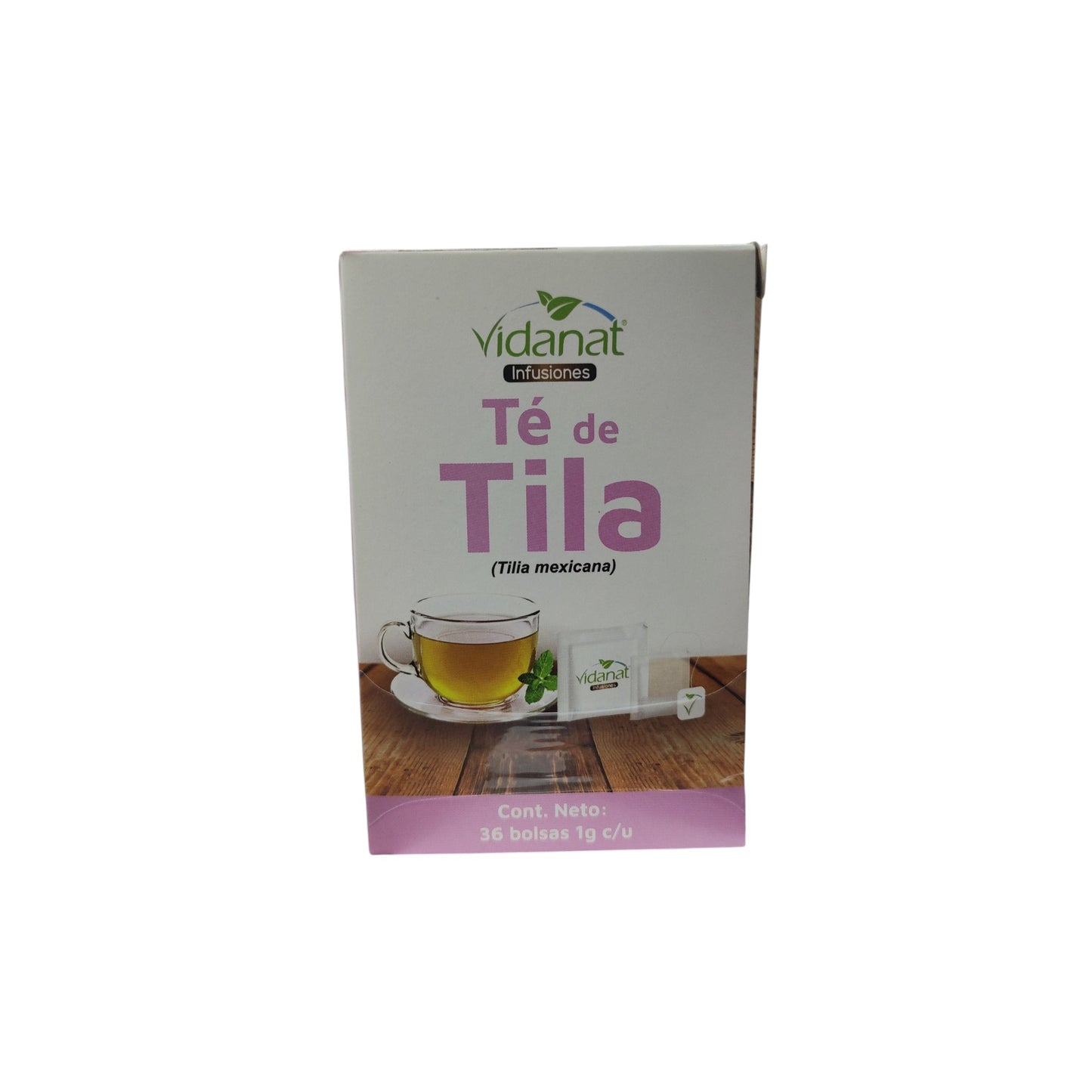 Té de Tila (Tilia Mexicana) 36 bolsas Vidanat