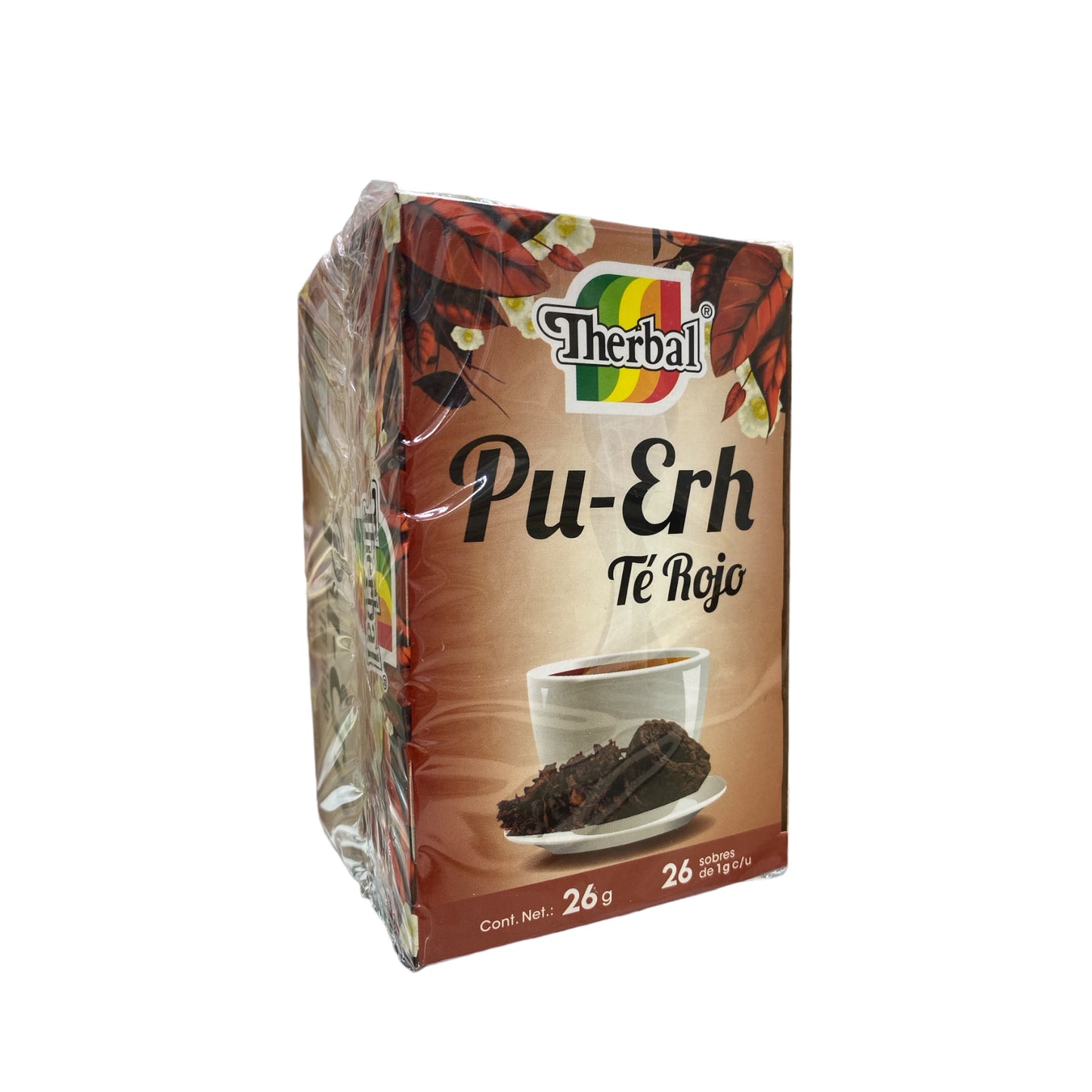 Té Rojo Pu-Erh 26 sobres Therbal