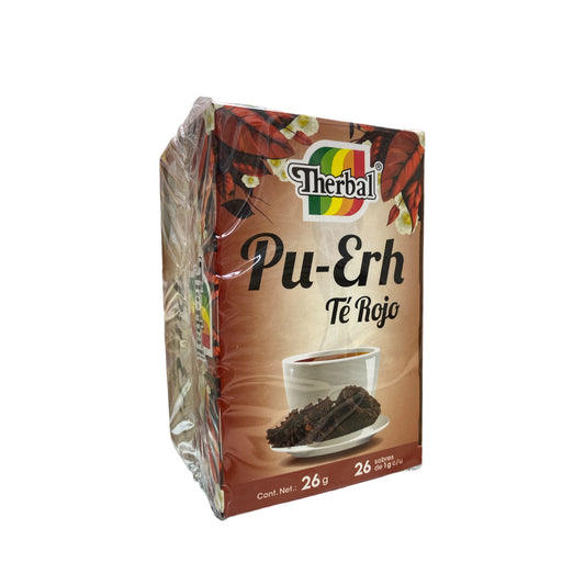Té Rojo Pu-Erh 26 sobres Therbal