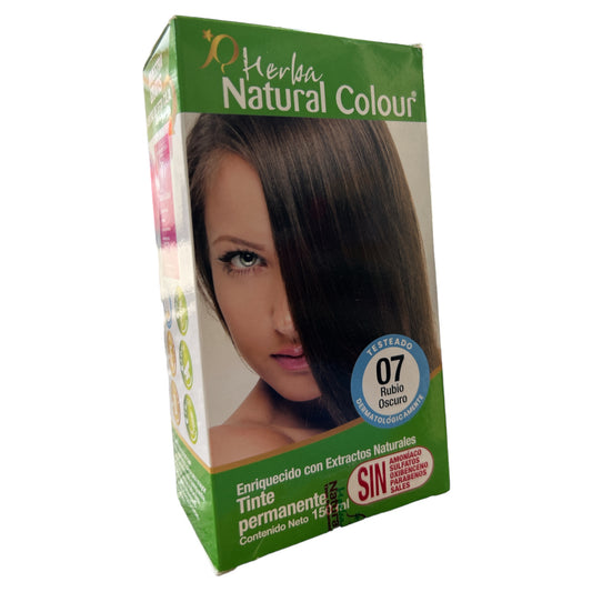 Tinte Natural Colour 07 Rubio Oscuro