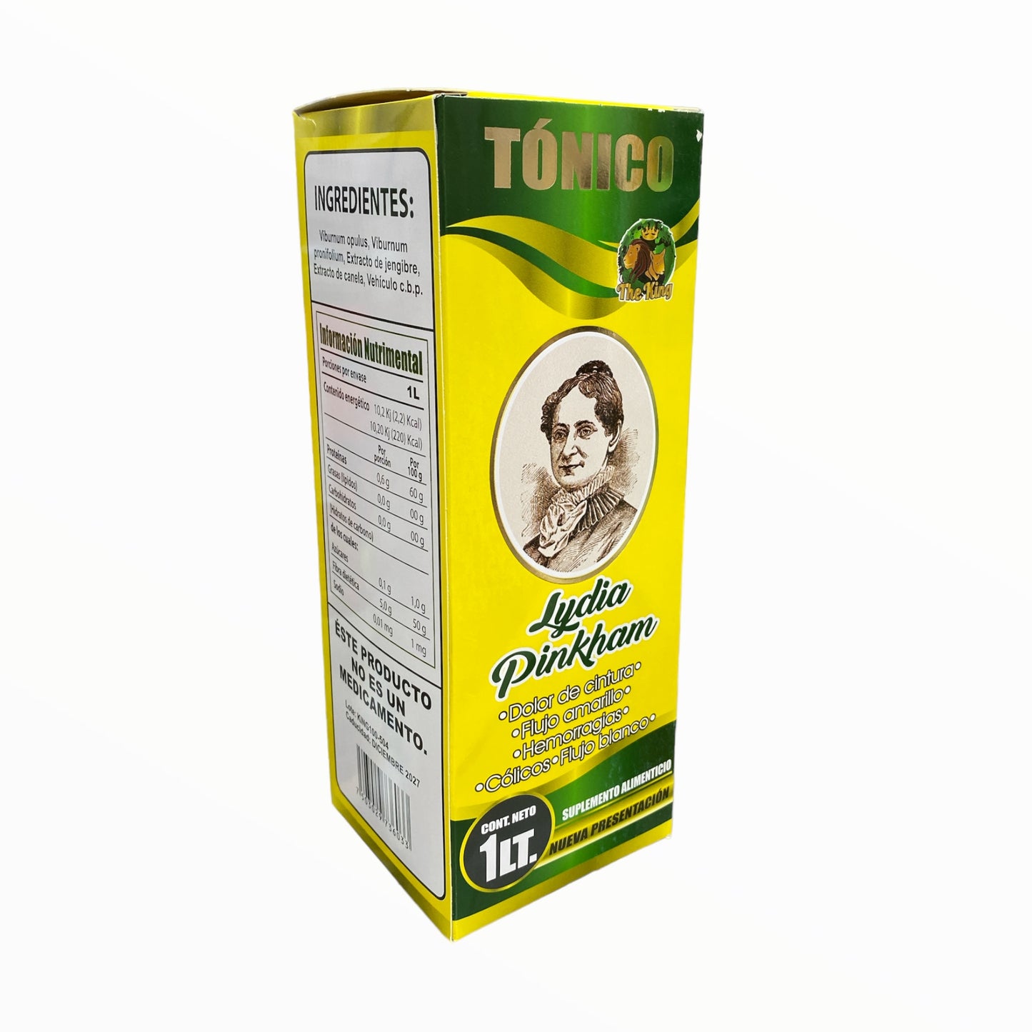 Tónico Lydia Pinkham 1 litro The King