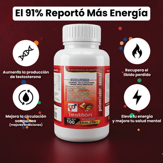 TAB TESTITON EXTRA FUERTE C/100 THE KING