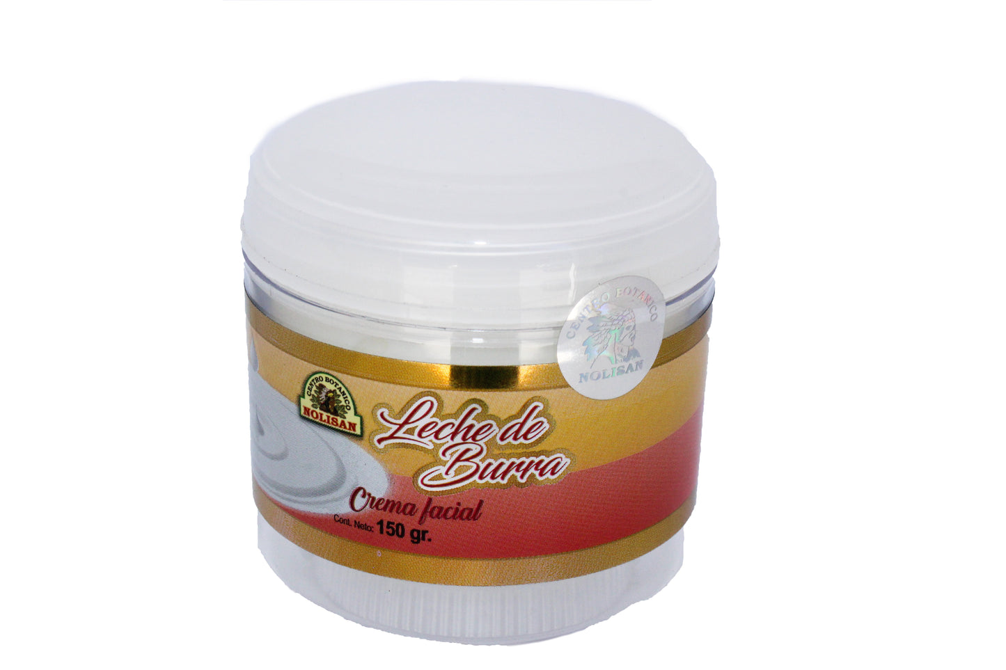 Crema Facial de Leche de Burra 150 g Nolisan