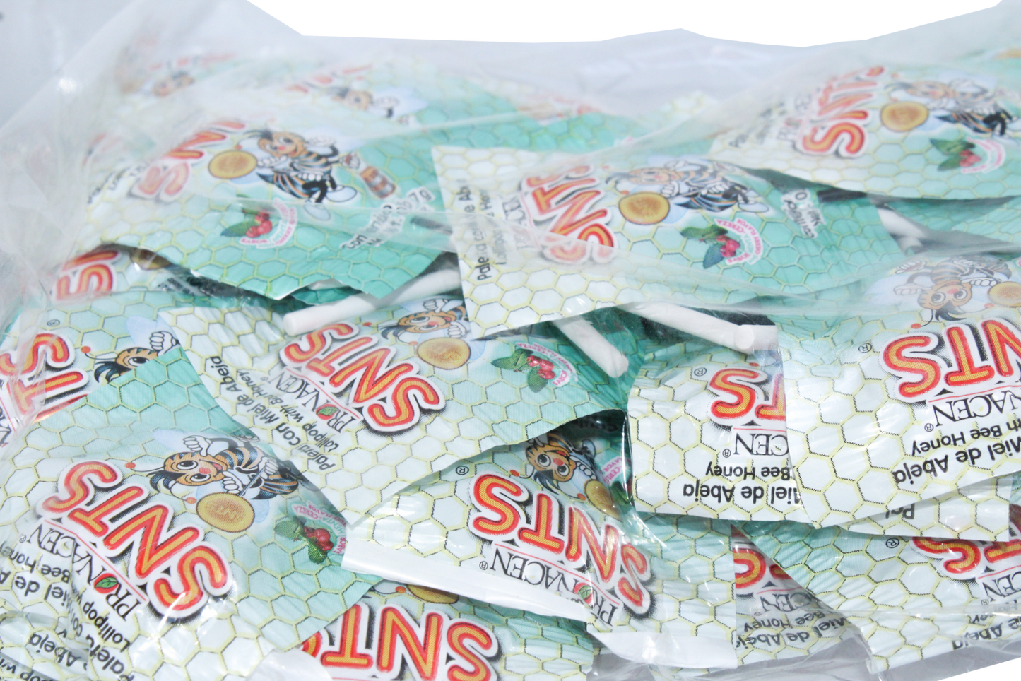 Paleta Sintos Menta-Cereza 50 piezas Pronacen