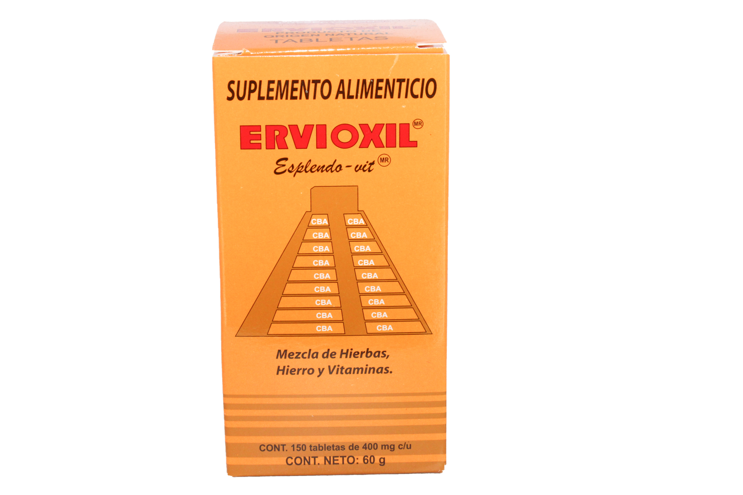 Ervioxil Esplendo-Vit Suplemento 150 tabletas