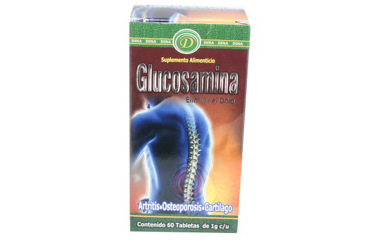 glucosamina 60 tabletas dina