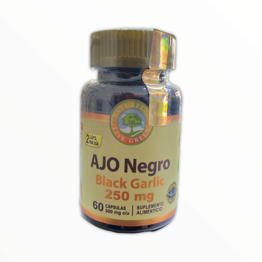 Ajo Negro 60 cápsulas Naturelab Live Green