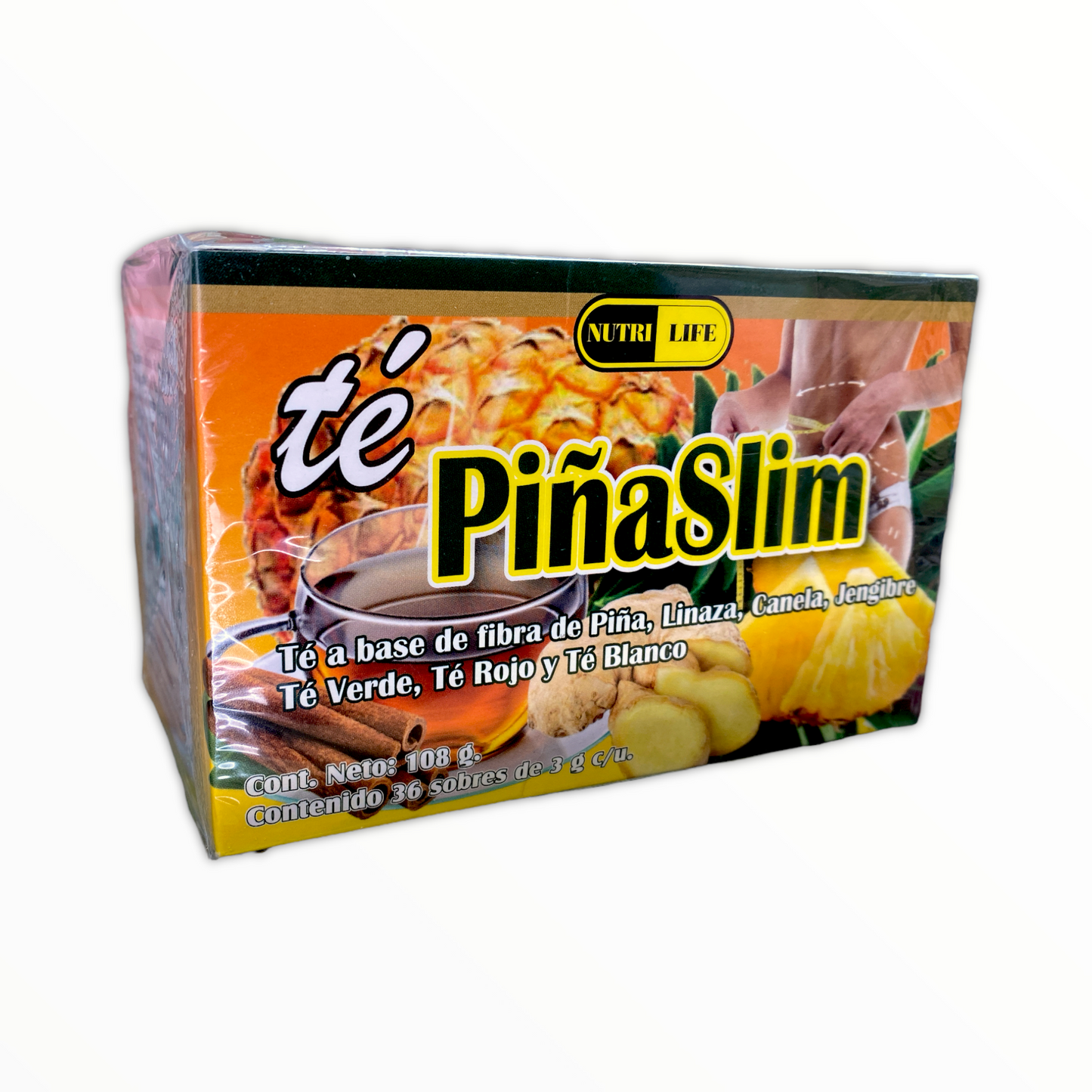 TE PIÑASLIM C/36 NUTRI LIFE