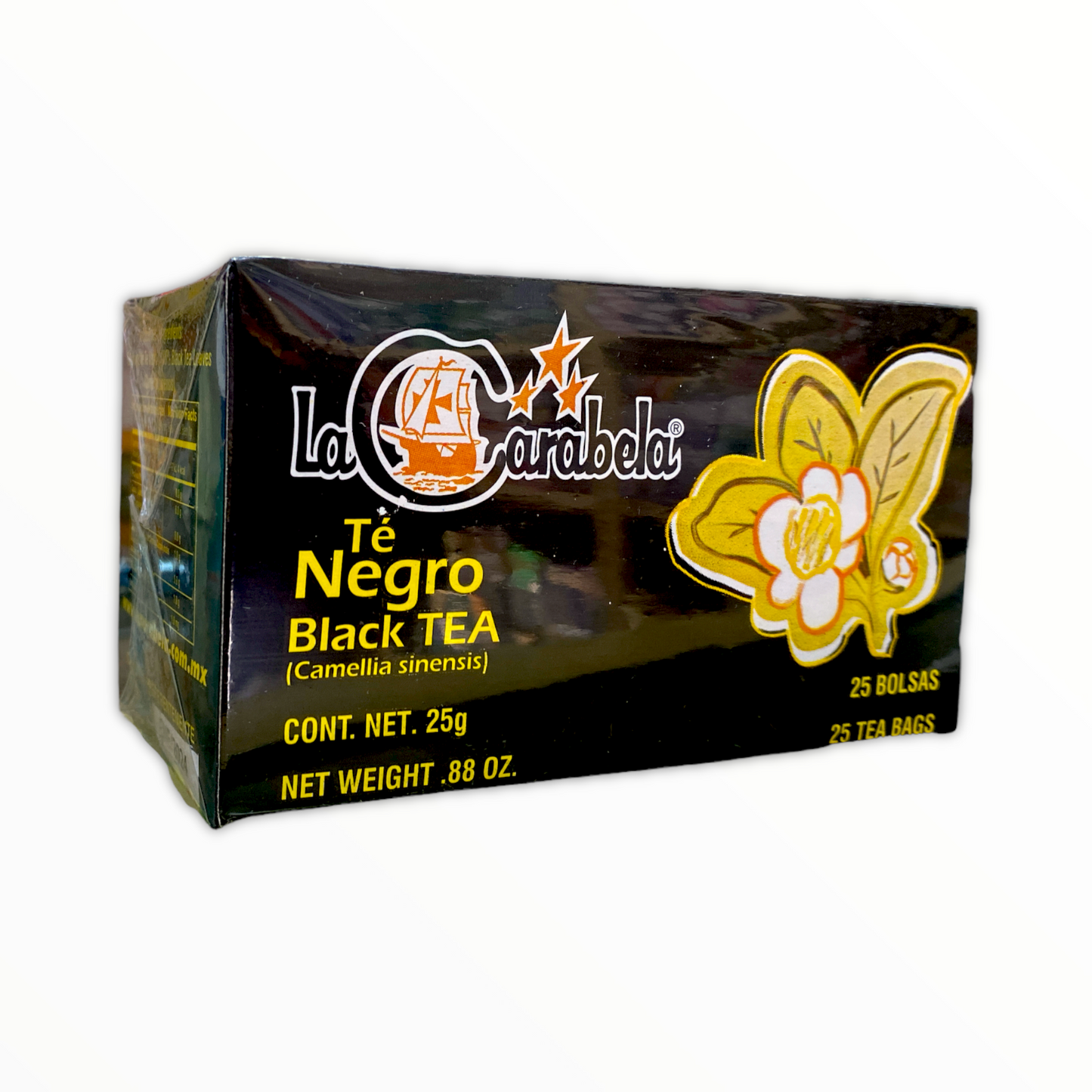 TE NEGRO C/ 25 BOLSAS LA CARABELA