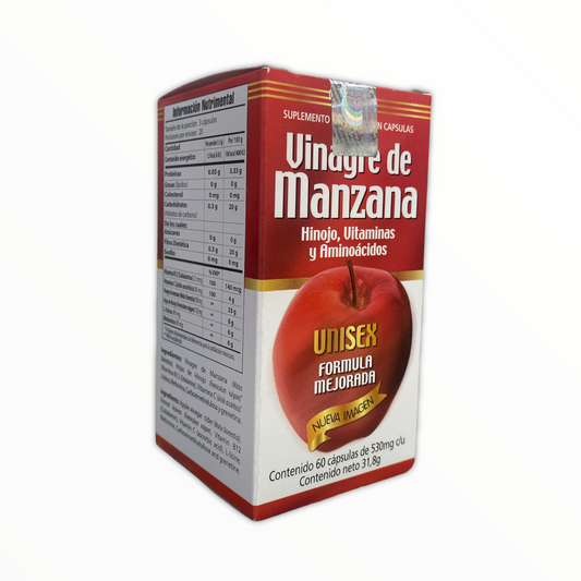 Vinagre de manzana 60 cápsulas GN+Vida