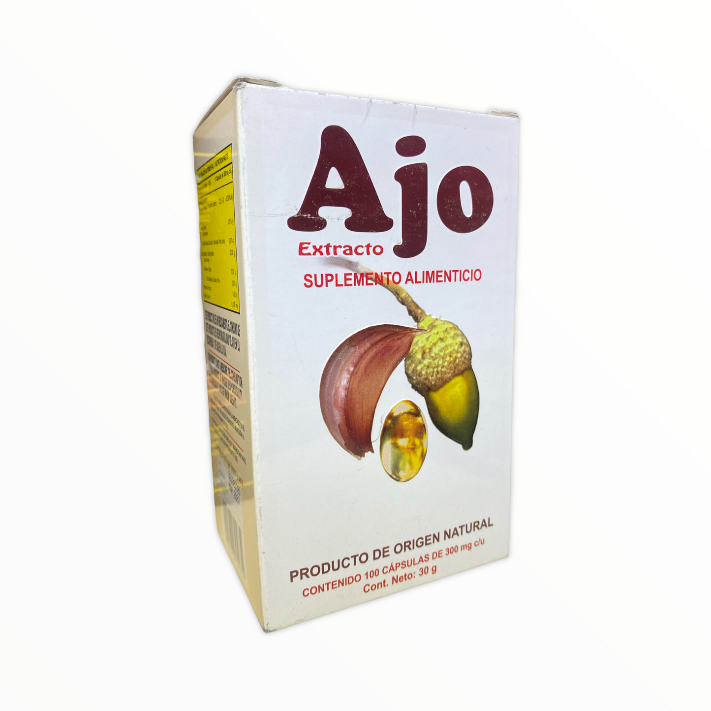 Extracto de Ajo 100 cápsulas Azteca