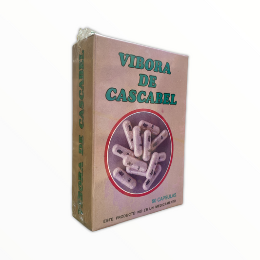 Víbora de cascabel 50 cápsulas CBA Azteca