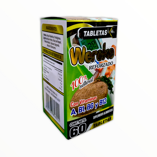 TAB WEREKE REFORZADO 100% NATURAL C / 60 DRAGON DORADO