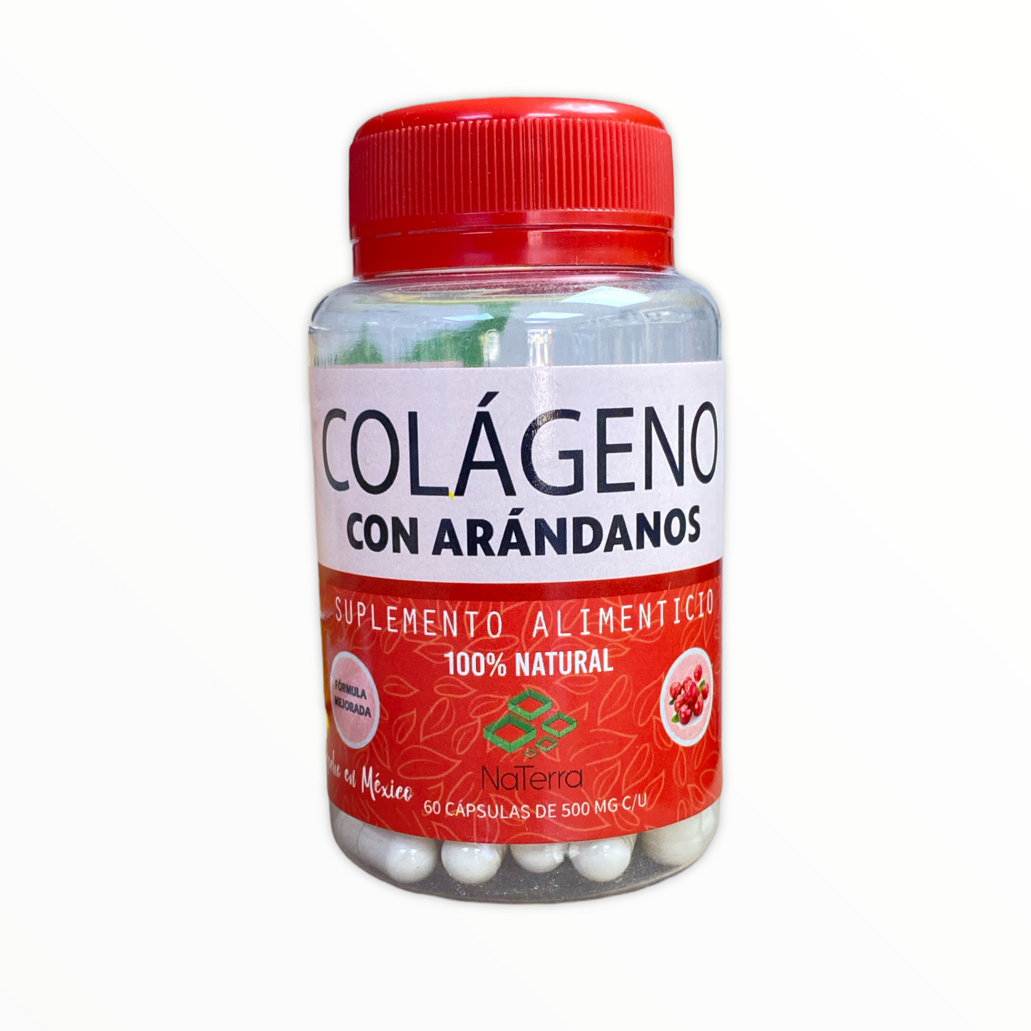 Colágeno con Arándano 60 cápsulas Sunatura