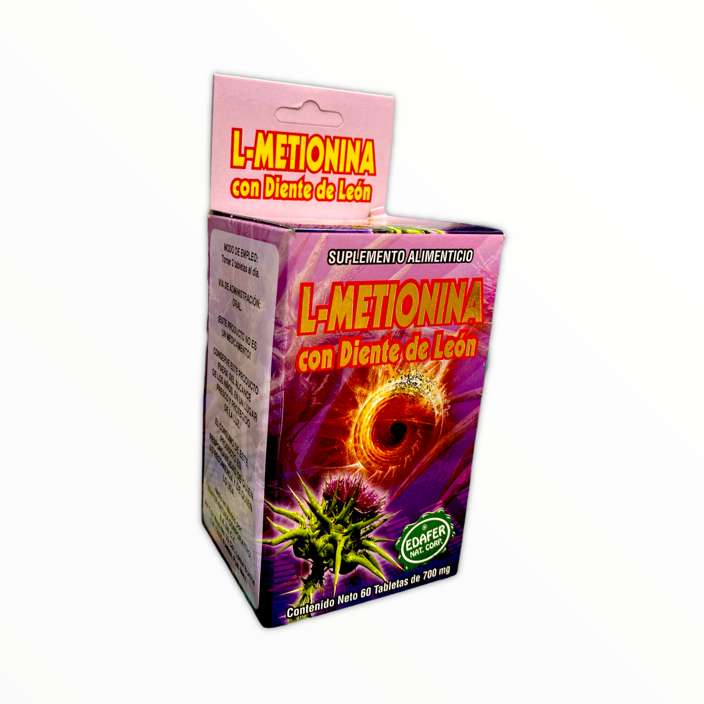 TAB L-METIONINA C/ DIENTE DE LEON C/60 EDAFER