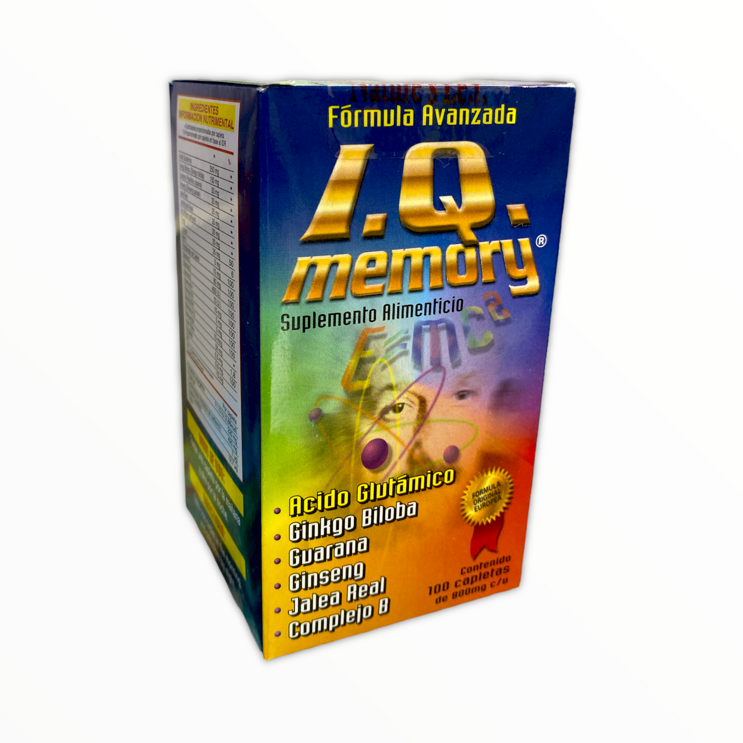 TAB I Q MEMORY AZUL C/100 NATURES PET