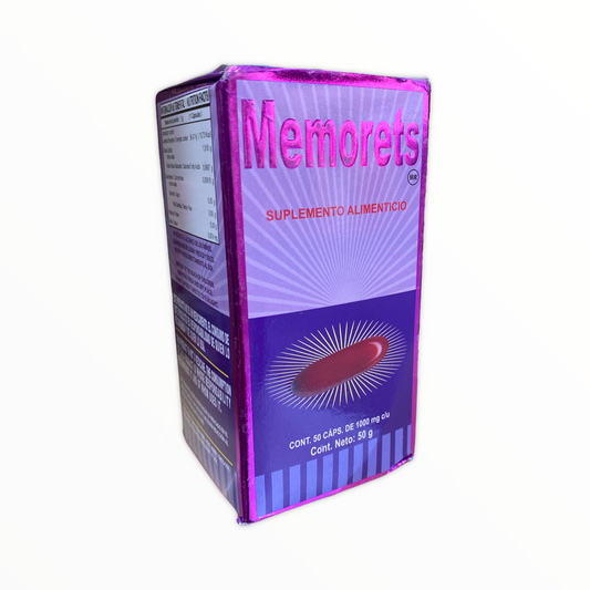 Memorets 100 cápsulas Azteca