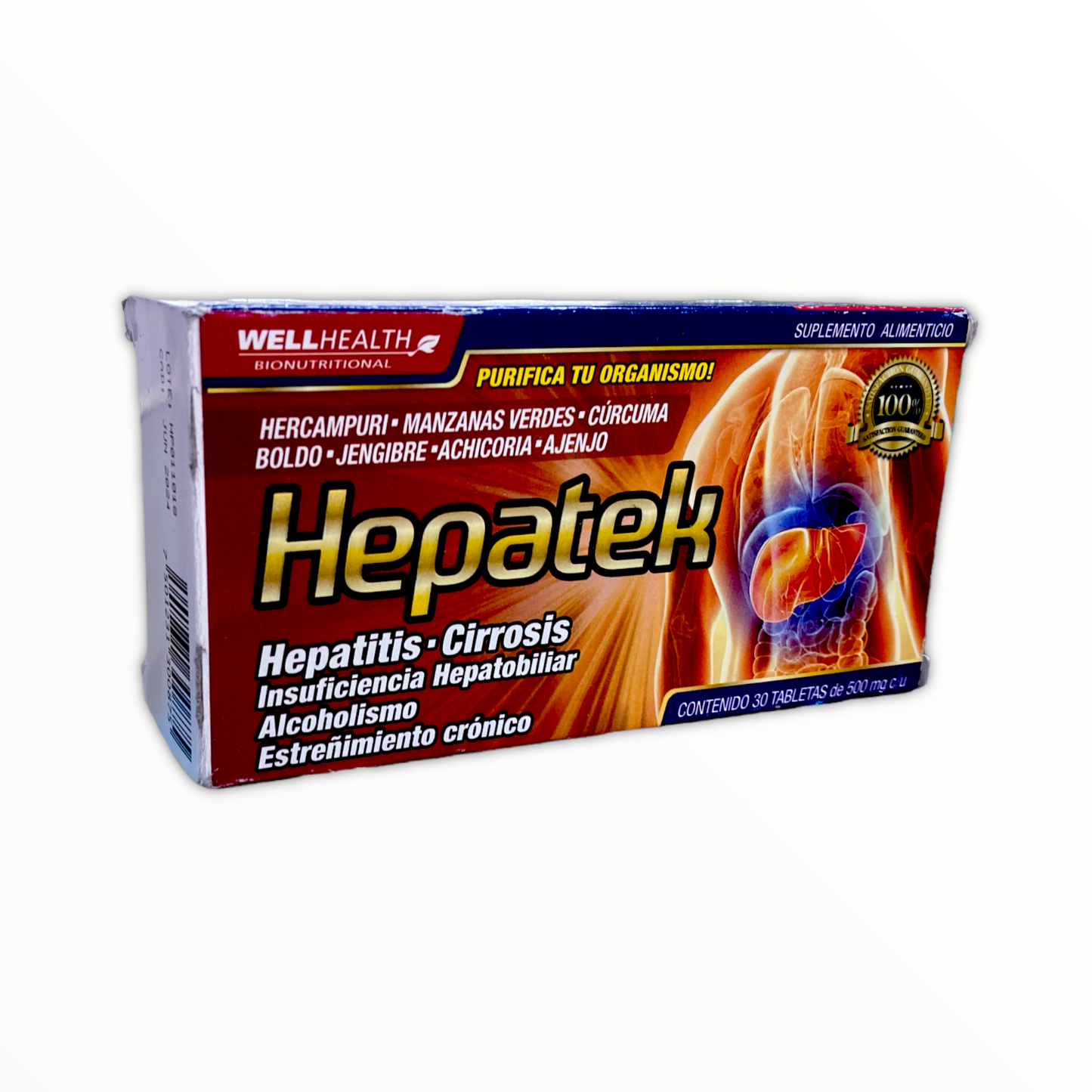 TAB HEPATEK C/30 WELL HEALTH