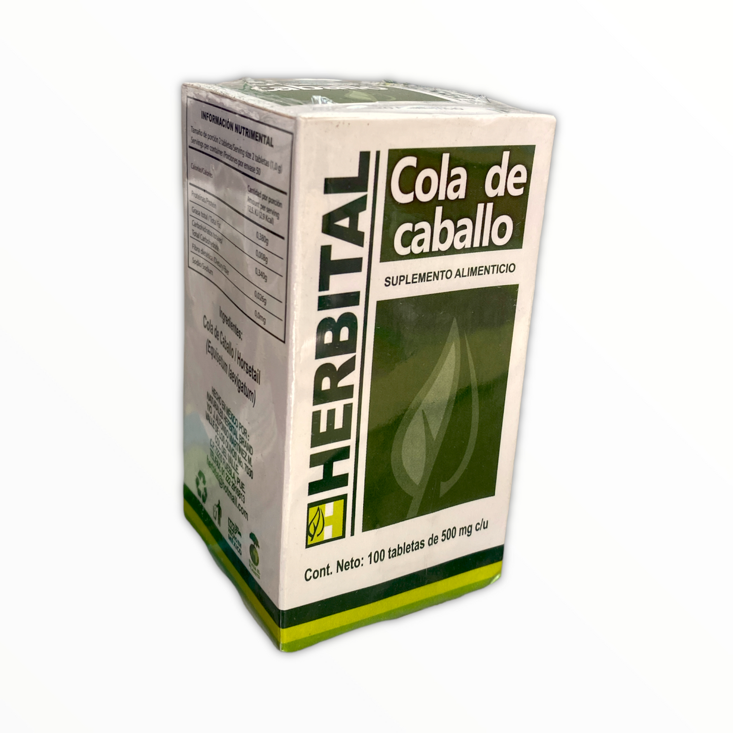 Cola de Caballo 100 tabletas Herbital