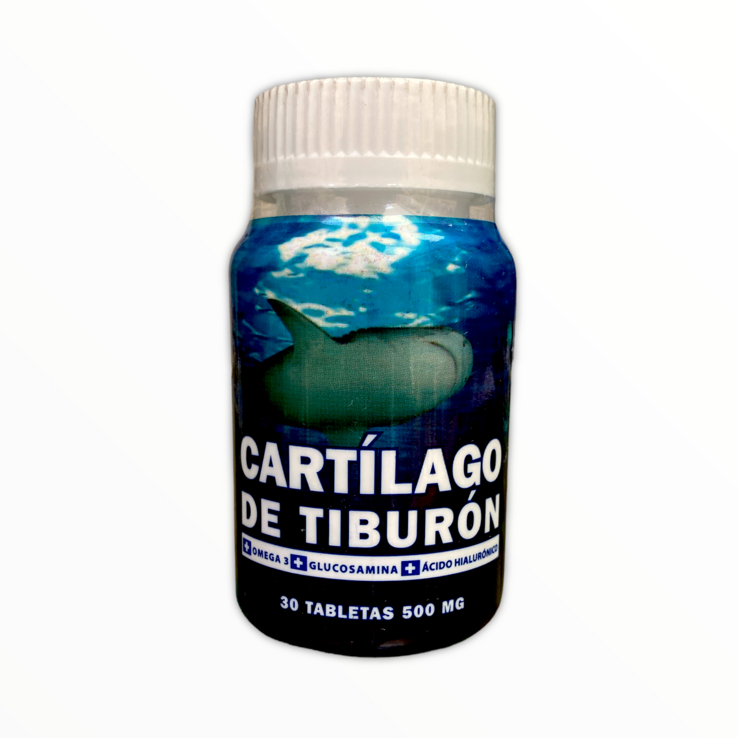 cartílago de tiburón 30 tabletas 500 mg evolucióin natural