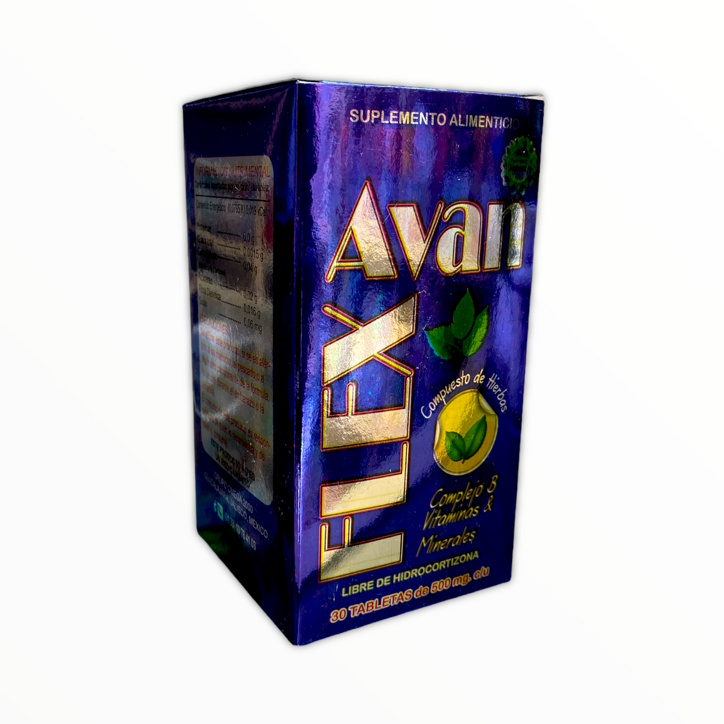 Avan Flex 30 tabletas Calidad Natural