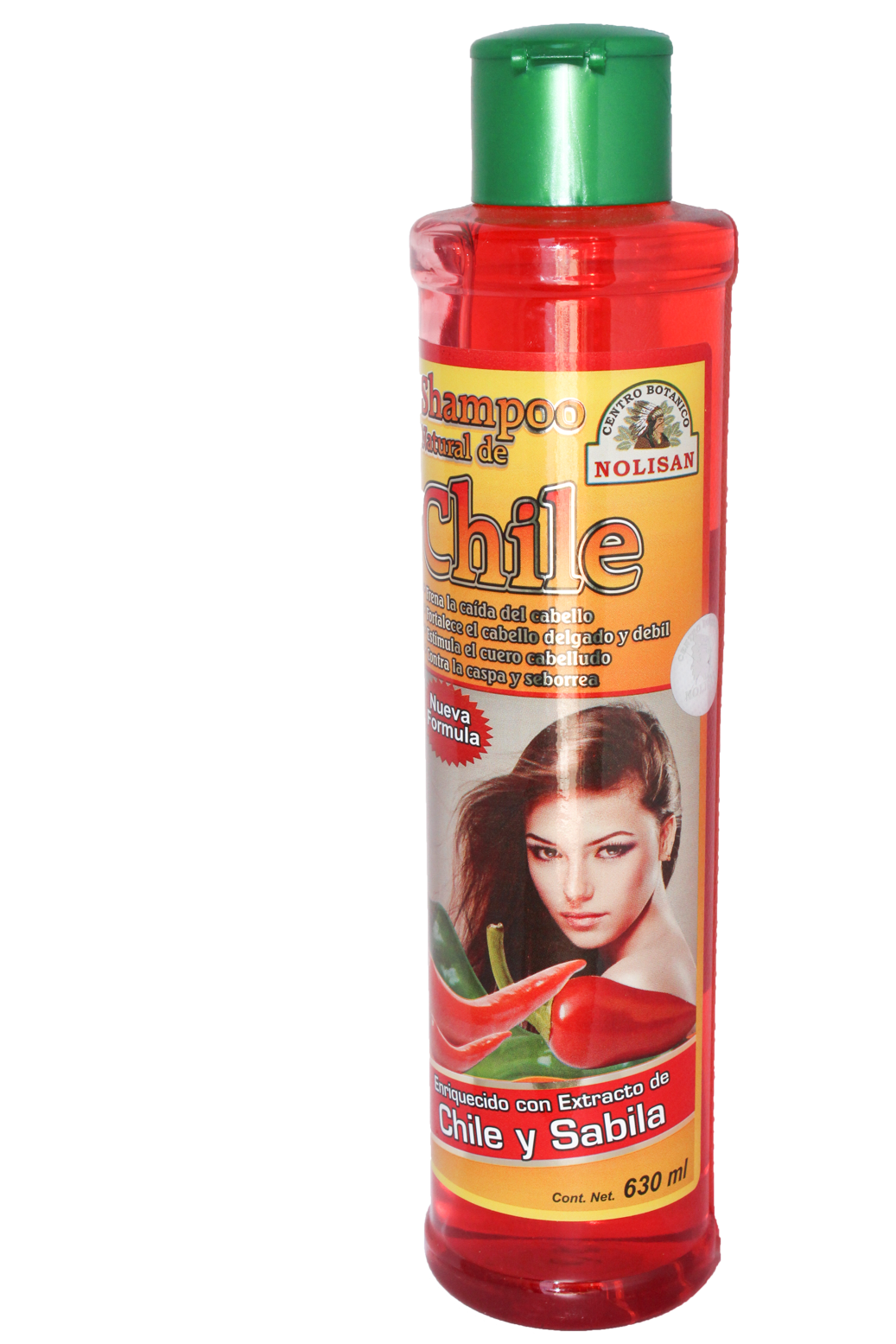 SHAMPOO NATURAL DE CHILE 630 ML NOLISAN