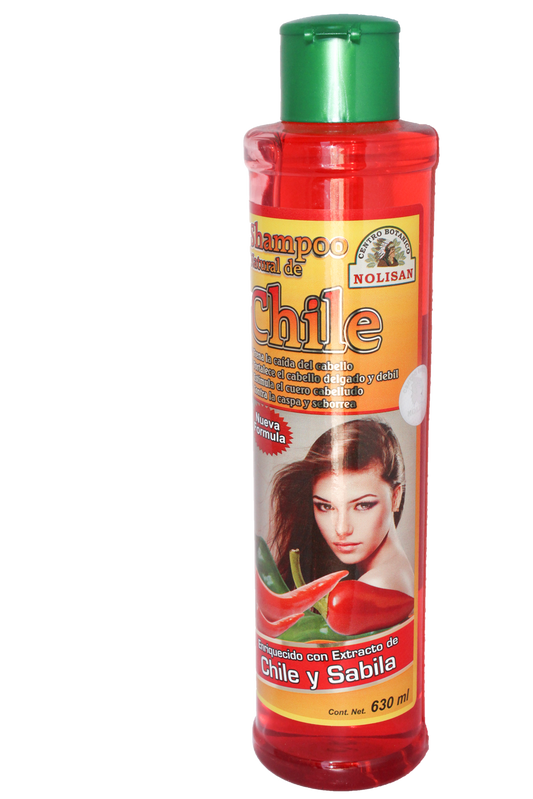SHAMPOO NATURAL DE CHILE 630 ML NOLISAN
