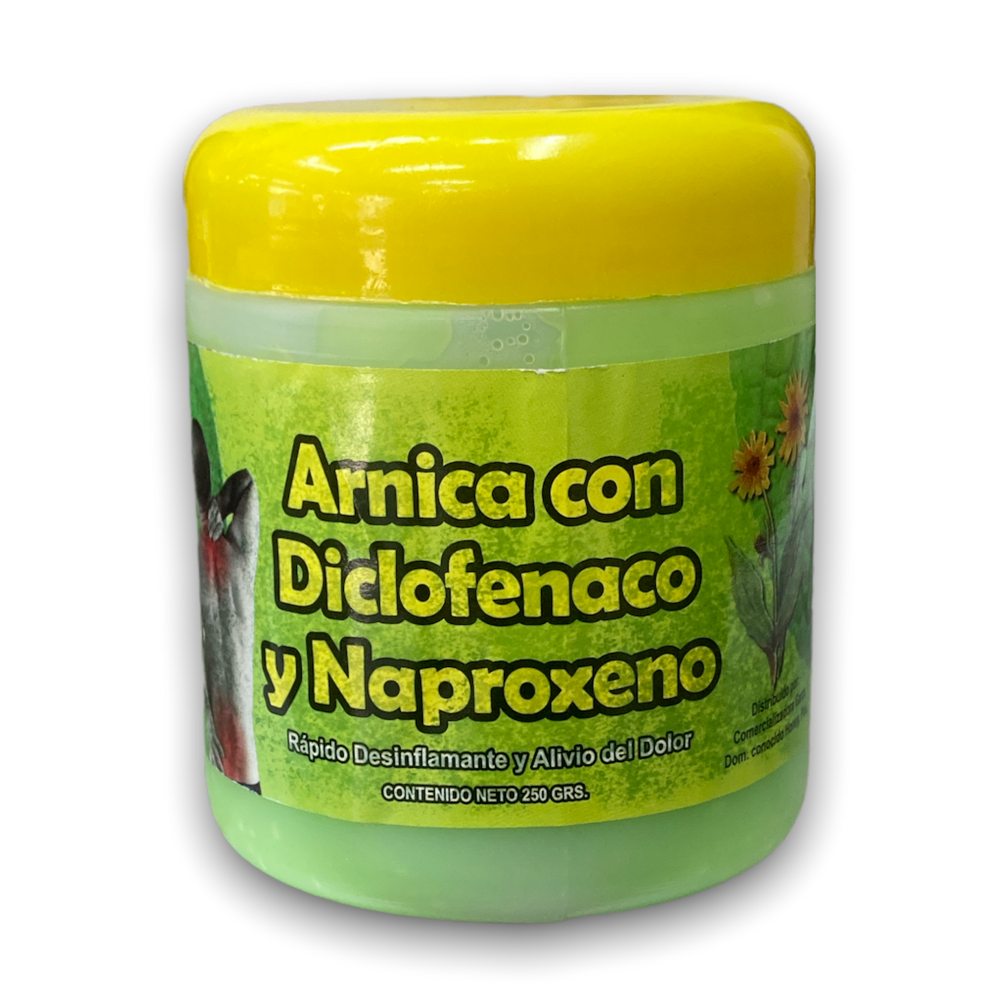 GEL ARNICA DICLOFENACO Y NAPROXENO 250GRS