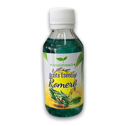 aceite esencial romero 120 ml shanatural's