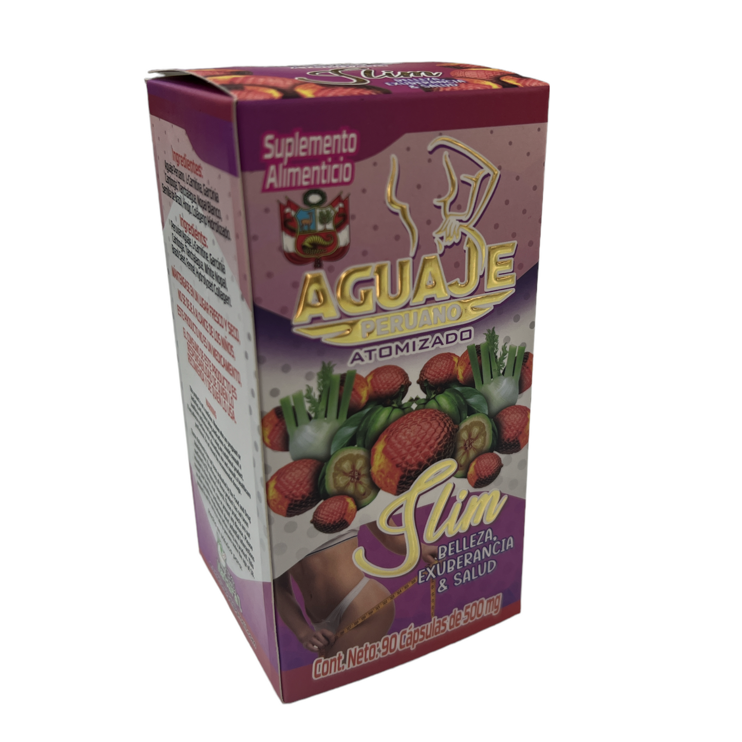 Aguaje Peruano Atomizado Slim 90 cápsulas