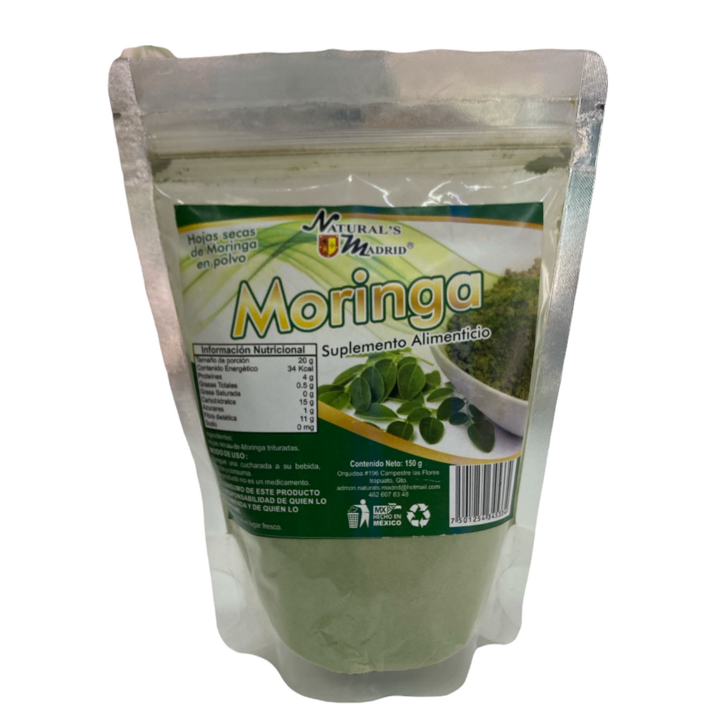 Moringa en Polvo 150 g Natural's Madrid