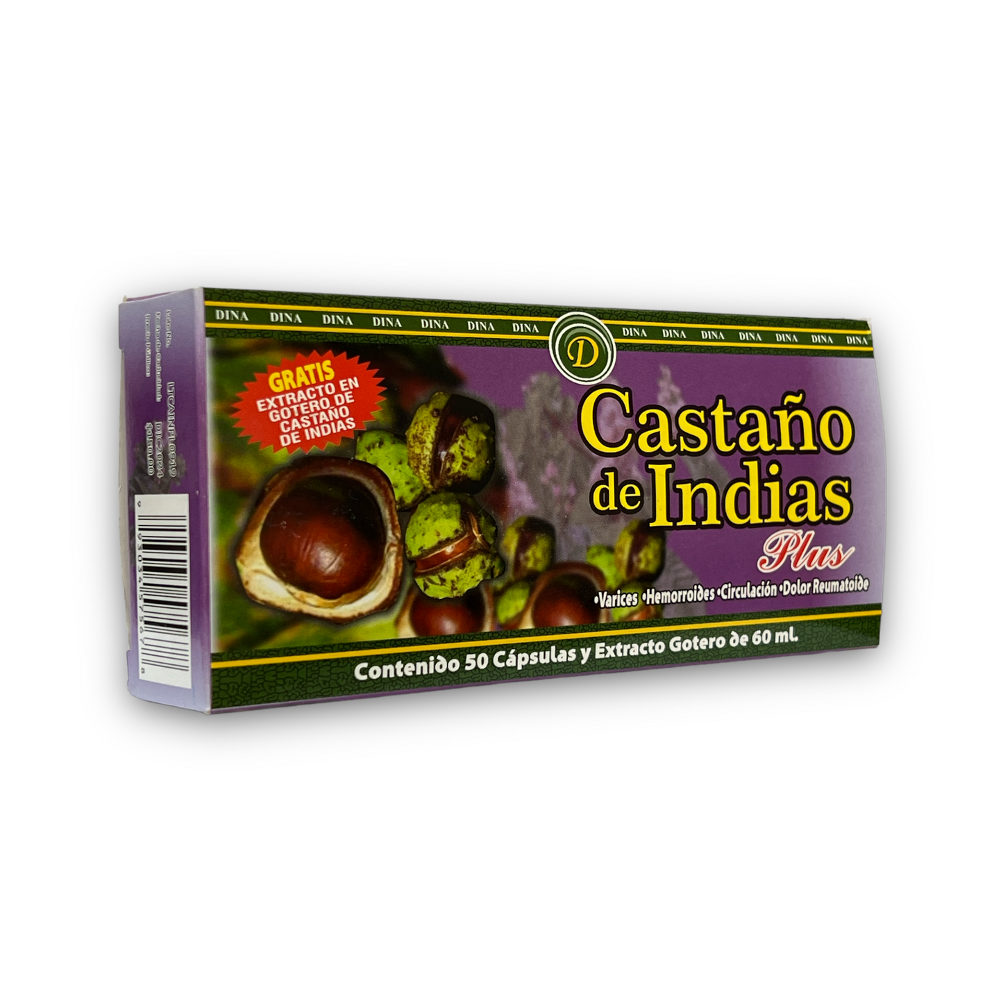 Castaño de Indias Plus 50 cápsulas Dina