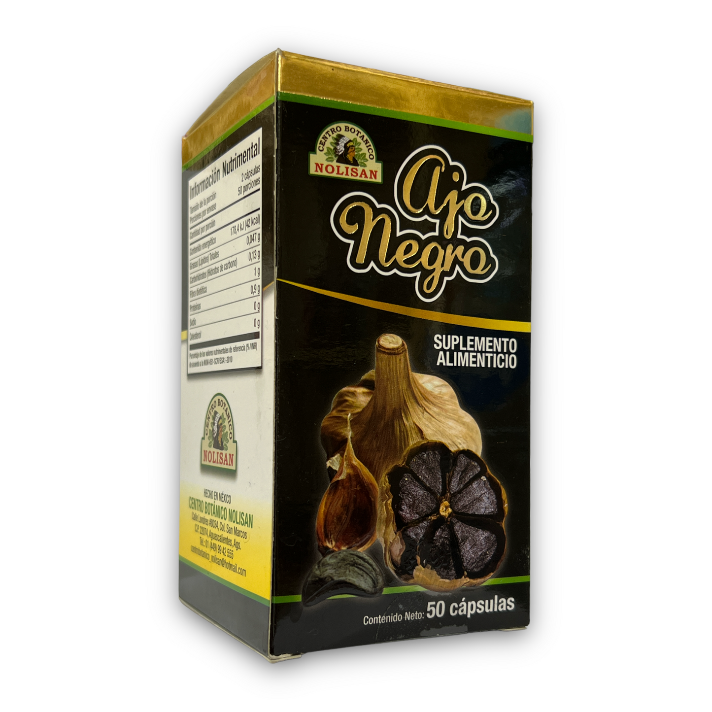 Ajo Negro Nolisan 50 cápsulas
