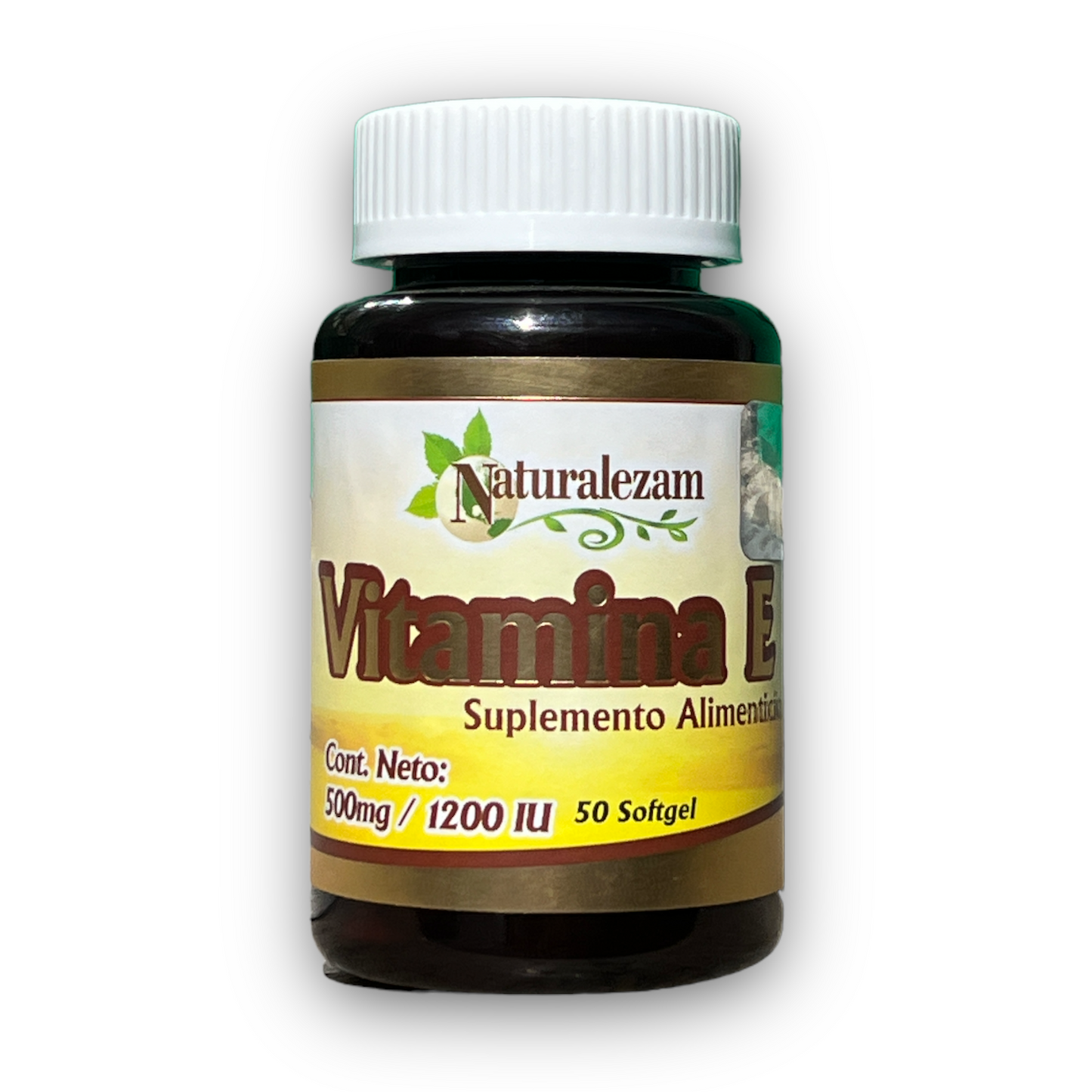 vitamina e 50 cápsulas 500 mg naturalezam