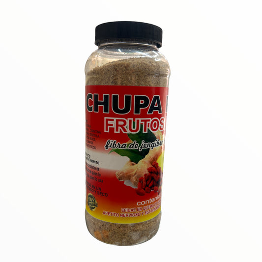 Fibra Chupa Panza Jengibre + Cúrcuma + Frutos Rojos 500 g