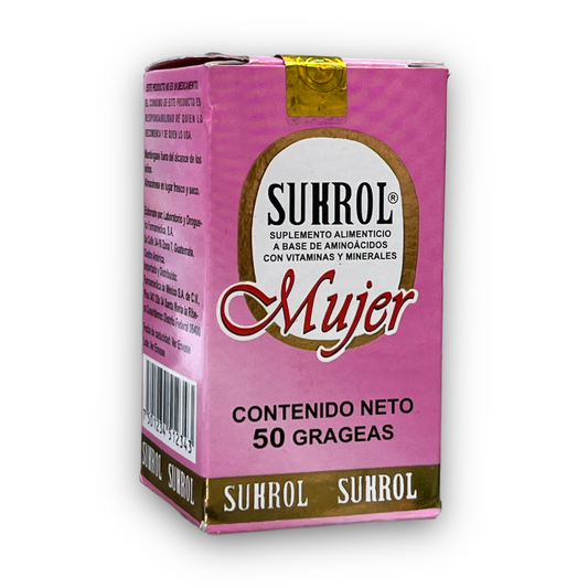 GRAJEAS SUKROL MUJER CAJA ROSA C/50