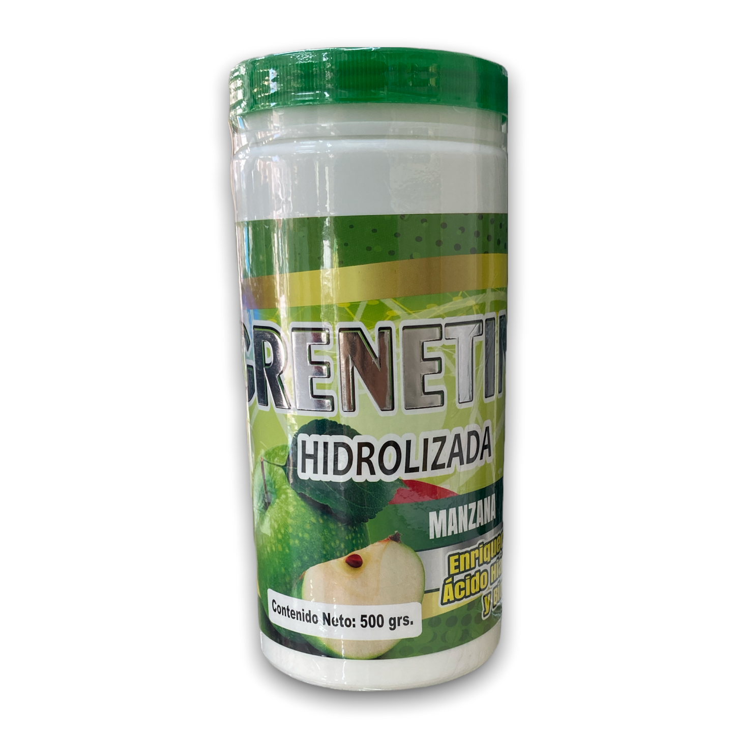 GRENETINA HIDROLIZADA MANZANA C/ 500GRS HERBOMEX