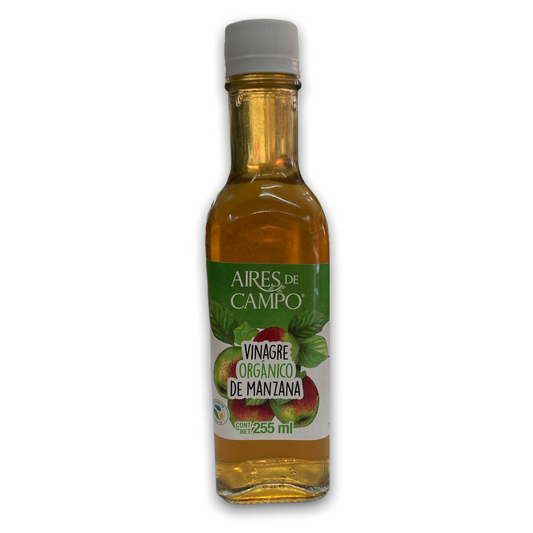 VINAGRE ORGANICO MANZANA C/255 MLS AIRES DE CAMPO