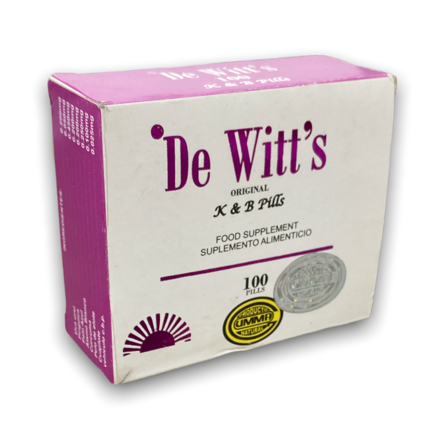 De Witt's Morado 10 grageas Umma Natural