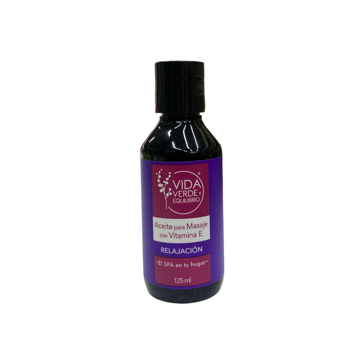 Aceite para Masaje con Vitamina E 125 ml Vida Verde y Equilibrio