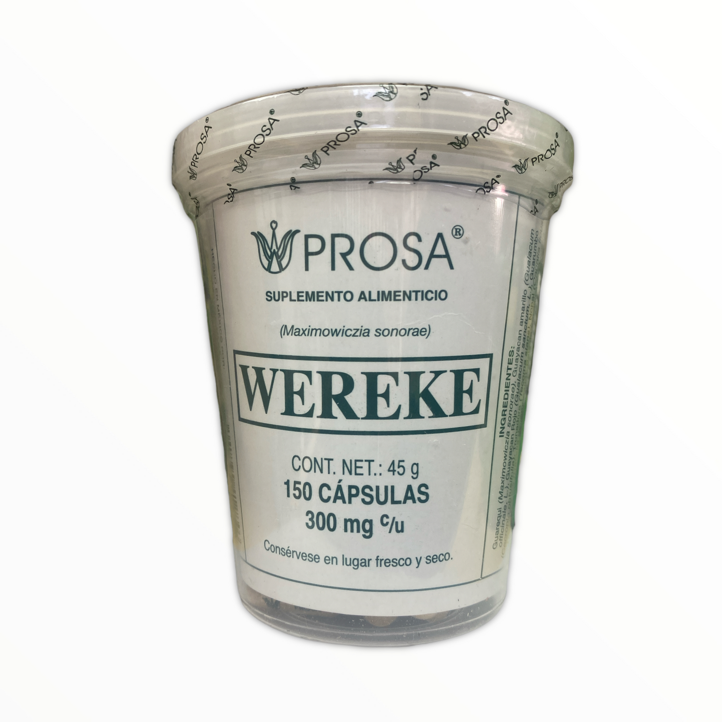 Wereke 150 cápsulas Prosa