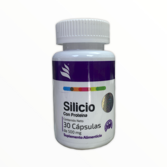 Silicio con Proteína 30 cápsulas Tecnonatura
