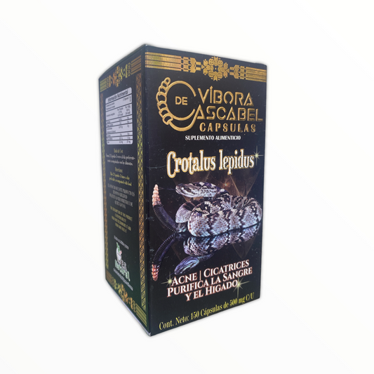 Víbora de Cascabel 150 cápsulas E.S Natural