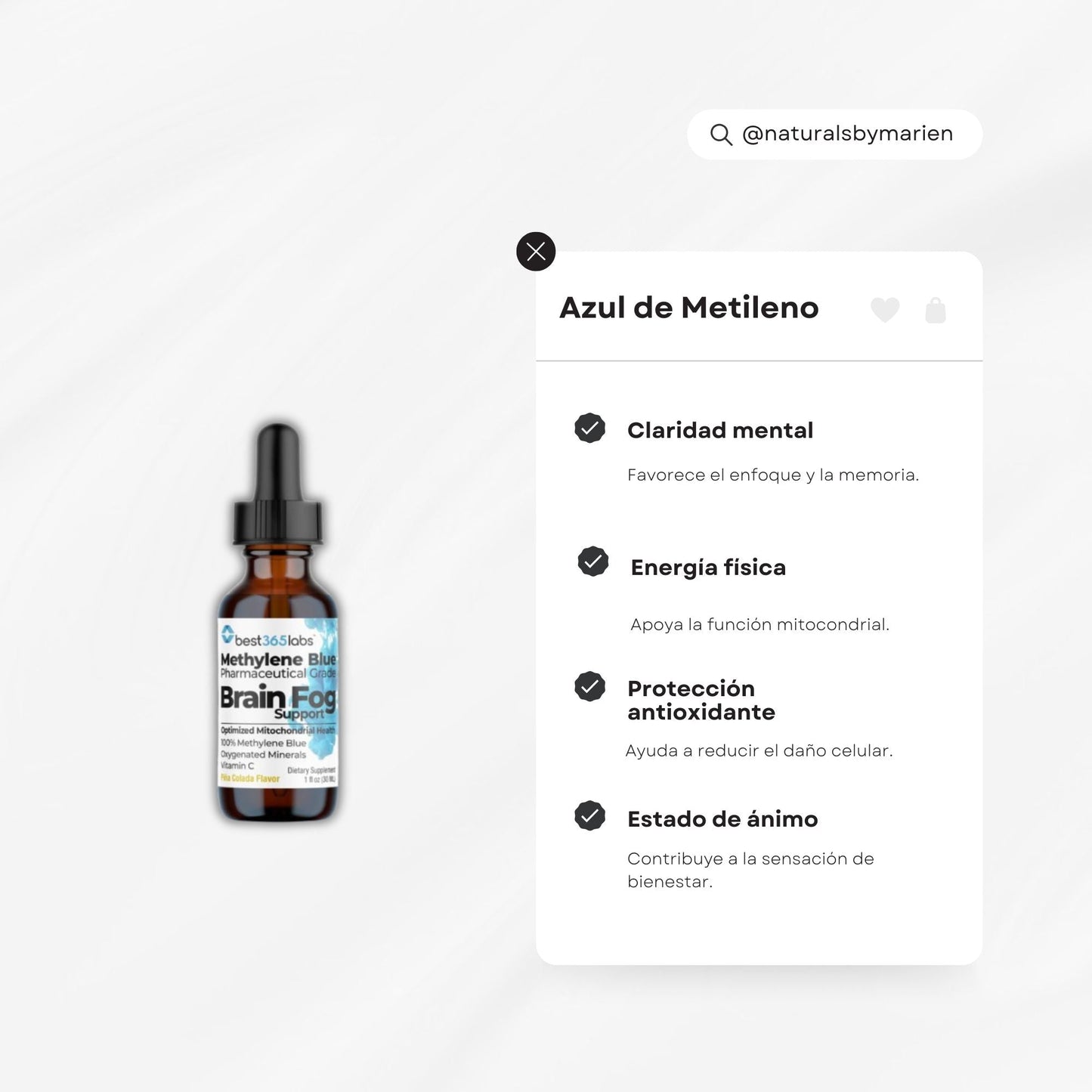 Azul de Metileno 30ml