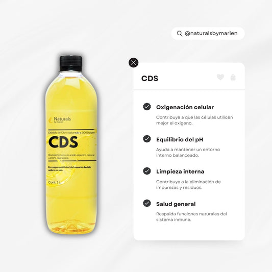 CDS (Solución Dióxido de Cloro) a 3000ppm